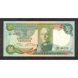 1972 - Angola P100 50 Escudos banknote