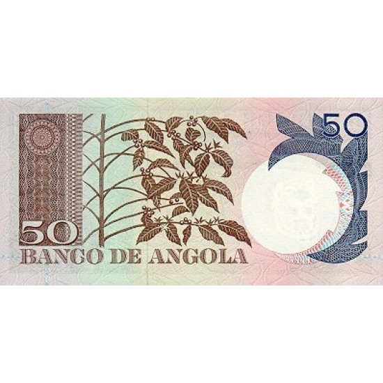 1973 - Angola P105 50 Escudos banknote 1973 - Angola P105 50 Escudos banknote