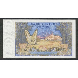 1970 -  Argelia Pic 126 billete de 5 Dinars