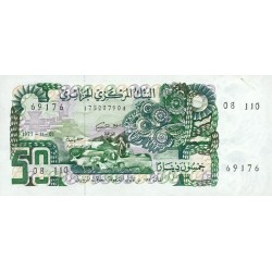 1977 -  Argelia Pic 130  50 Dinars notebank