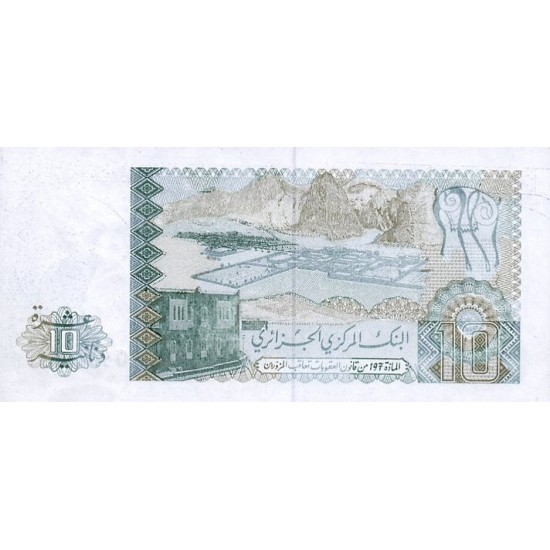1983 - Argelia Pic 132 10 Dinars notebank 1983 - Argelia Pic 132 10 Dinars notebank