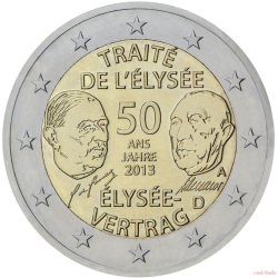 2013 - Alemania Moneda 2€ conmemorativa Eliseo (F)