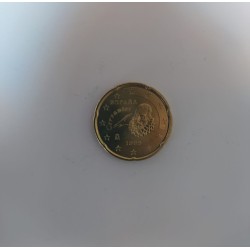 1999 - Moneda España 20 céntimos
