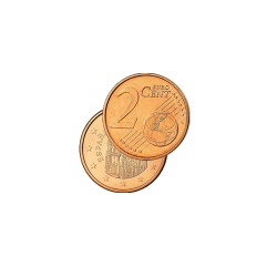 1999 - Moneda España 2 céntimos