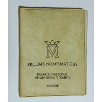 1975/76 - Official FNMT white mint set, 76 star (6 values)