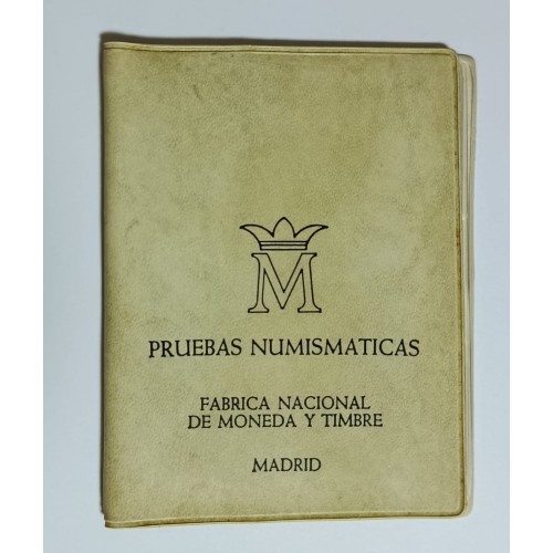 1975/76 - Official FNMT white mint set, 76 star (6 values)