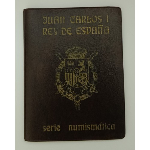 1975/79 - Official FNMT brown mint set, 79 star (4 values)