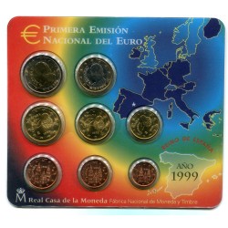 1999 - PACK España 8 valores FNMT