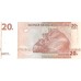 1997 -  Congo Republica Democratica PIC 88A billete de 20 Francos