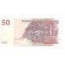 2000 -  Congo Republica Democratica PIC 91A billete de 50 Francos