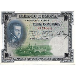 1925 - Spain PIC 69 100 pesetas UNC-