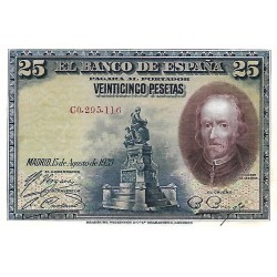 1928 - España GU 366 25 pesetas S/C