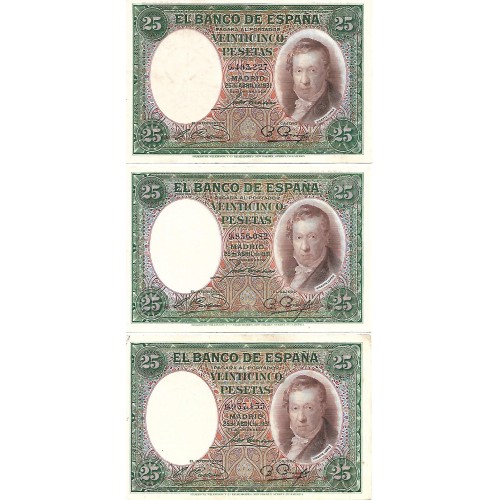 1931 - España GU 374 25 pesetas EBC