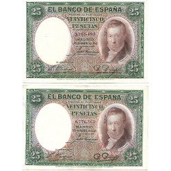 1931 - España GU 374 25 pesetas MBC