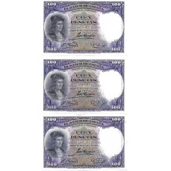 1931 - Spain PIC 83 100 pesetas UNC-
