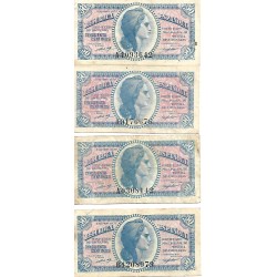 1937 - Spain PIC 93 50 cent F