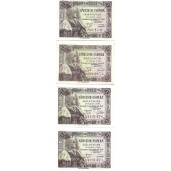 1945 - Spain PIC 128 1 peseta XF