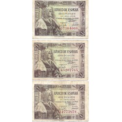 1945 - Spain PIC 128 1 peseta F 1945 - Spain PIC 128 1 peseta F