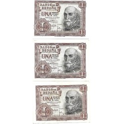 1953 - Spain PIC 144 1 peseta XF 1953 - Spain PIC 144 1 peseta XF