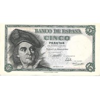 1948 - Spain PIC 136 5 pesetas UNC