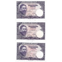 1954 - España GU 478 25 pesetas EBC