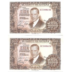 1953 - España GU 492 billete de 100 pesetas EBC 1953 - España GU 492 billete de 100 pesetas EBC