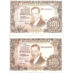 1953 - Spain PIC 145 100 pesetas VF 1953 - Spain PIC 145 100 pesetas VF