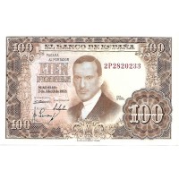 1953 - Spain PIC 145 100 pesetas UNC