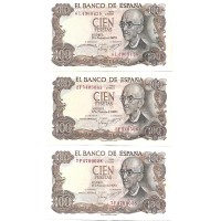 1970 - Spain PIC 152 100 pesetas VF