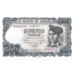 1971 - Spain PIC 153 500 pesetas UNC 1971 - Spain PIC 153 500 pesetas UNC