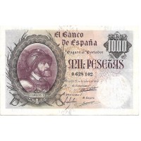 1940 - Spain GU 512 1000 pesetas XF