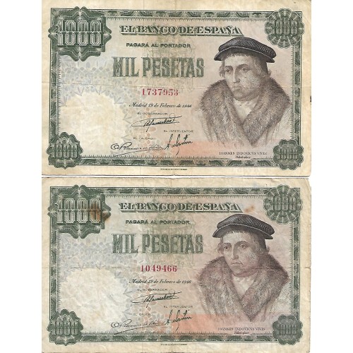 1946 - España GU 513 1000 pesetas BC