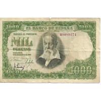 1951 - Spain PIC 143 1000 pesetas G