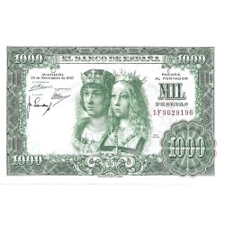 1957 - España GU 518 billete de 1000 pesetas S/C-