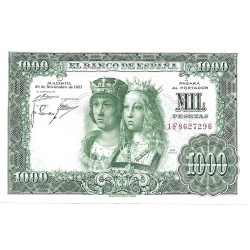 1957 - España GU 518 billete de 1000 pesetas S/C