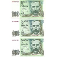 1979 - Spain PIC 158 1000 pesetas XF