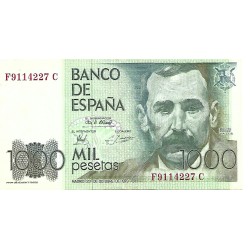 1979 - España GU 524 billete de 1000 pesetas MBC 1979 - España GU 524 billete de 1000 pesetas MBC