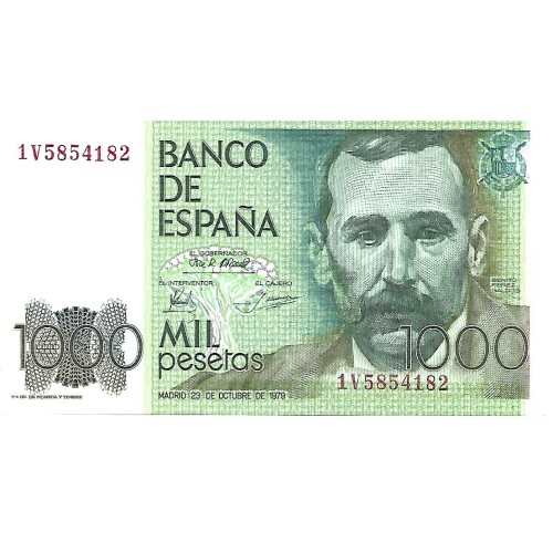 1979 - España GU 524 billete de 1000 pesetas S/C