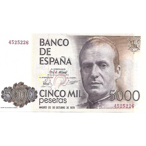 1979 - España GU 527 billete de 5000 pesetas SC-