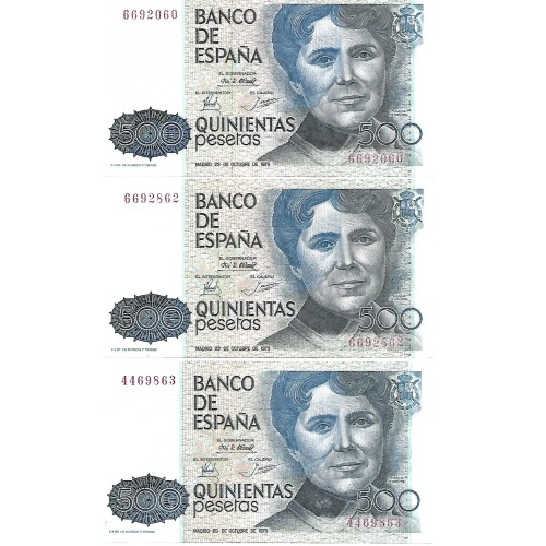 1979 - España GU 529 billete de 500 pesetas SC-