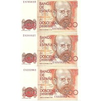 1980 - España GU 534 200 pesetas EBC SERIE A/M