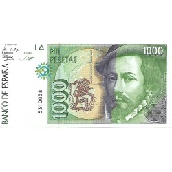 1992 - Spain PIC 163 1000 pesetas UNC 1992 - Spain PIC 163 1000 pesetas UNC
