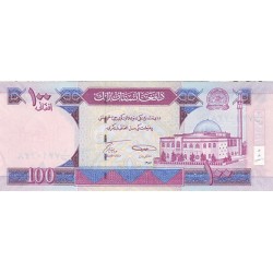 2008 - Afganistan pic 75a billete de 100 Afghanis