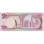 1977 - Afganistan Pic 50c  100 Afghanis notebank