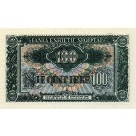 1957 - Albania P30a 100 Leke notebank
