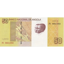 2012 - Angola P152 50 Kwanzas banknote