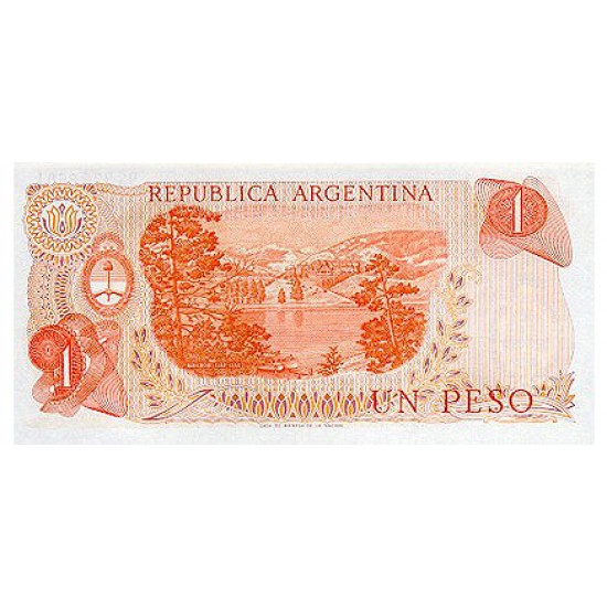 1974 - Argentina P293 1 Peso banknote 1974 - Argentina P293 1 Peso banknote