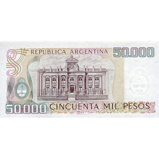 1979 - Argentina P307 50.000 Pesos banknote 1979 - Argentina P307 50.000 Pesos banknote