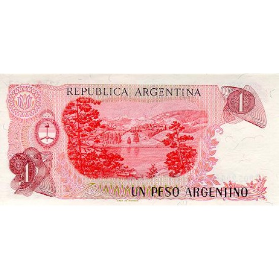 1983 - Argentina P311 1 Peso banknote. Uncirculated for sale 1983 - Argentina P311 1 Peso banknote. Uncirculated for sale