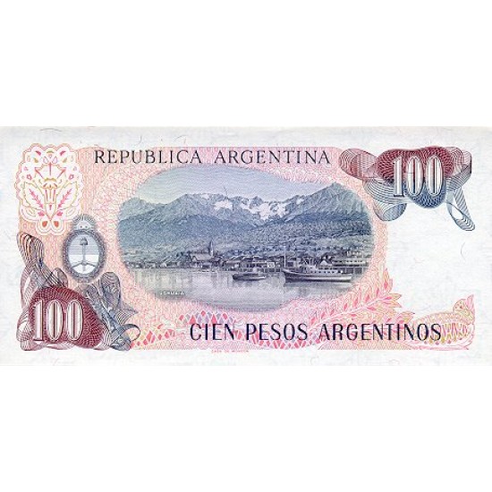 1983 - Argentina P315a 100 Pesos banknote 1983 - Argentina P315a 100 Pesos banknote